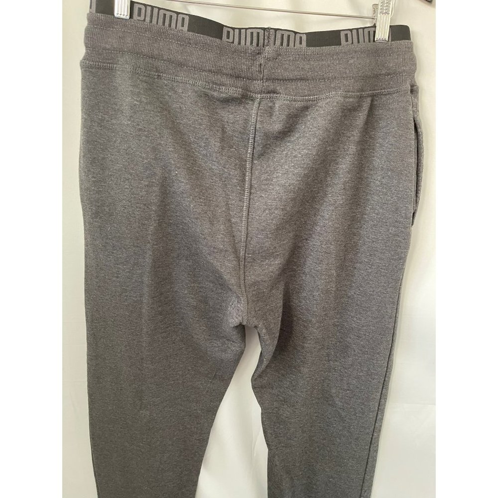 Puma Dark Gray Front Drawstring Joggers - Picture 7 of 12